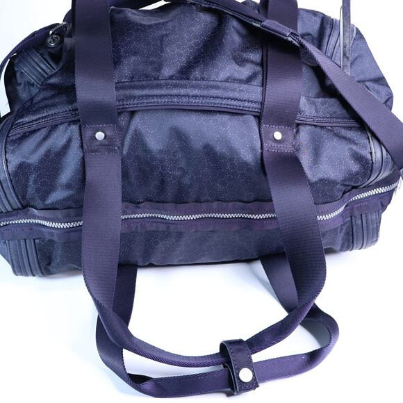 LULULEMON Urban Warrior Duffel Bag Star Pixel Naval Blue Multi Gym Yoga Travel - Picture 5 of 10